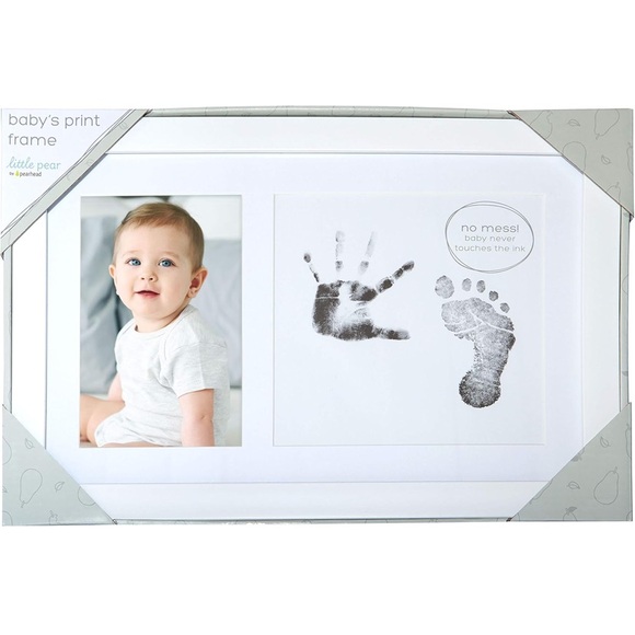 Little pear baby’s Handprint and Footprint No Mess Frame - Picture 2 of 7